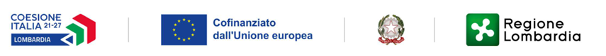 Logos von CERTOTTICA, der Europäischen Union, der Italienischen Republik und der Region Lombardei.